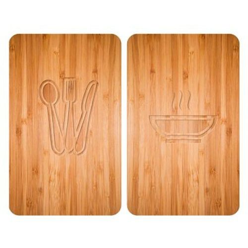 Plaque de protection d?cor "Lunch"  2 pi?ces