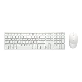 Dell Pro KM5221W - Ensemble clavier et souris - sans fil - 2.4 GHz - AZERTY - Français - blanc - avec 3 years NBD Advance Exchange