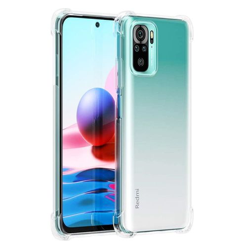 Coque Silicone Tpu Souple Pour Xiaomi Redmi Note 10/ Note 10s 6.43" Anti-Choc Ultra Résistant Avec Coins Renforcés - Transparent