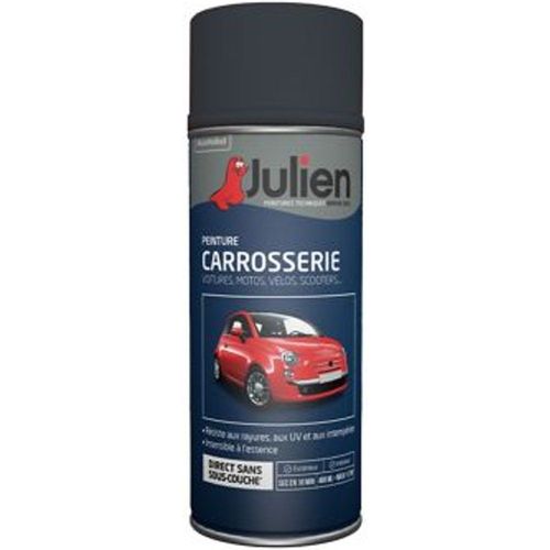Peinture carrosserie Vehidecor gris acier métallisé 400 ml