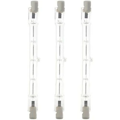 3 Ampoules Halogène R7s Diall 400w=500w Blanc Chaud