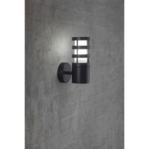 Applique Extérieure À Détection Darwin E27 24x11cm Ip44 Nordlux Noir