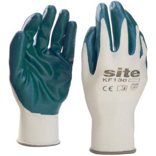 Gants à paume nitrile Site - Taille 9 (L)