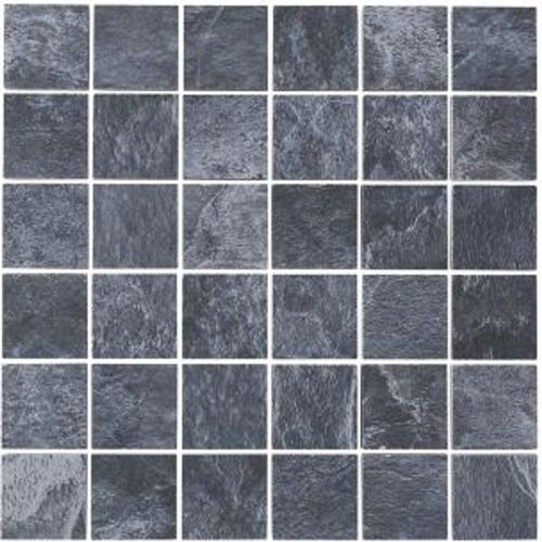 Mosaïque sol et mur anthracite 30 x 30 cm Shaded