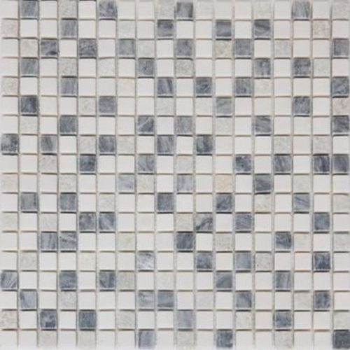 Mosaïque gris clair 30x30cm Ikarai