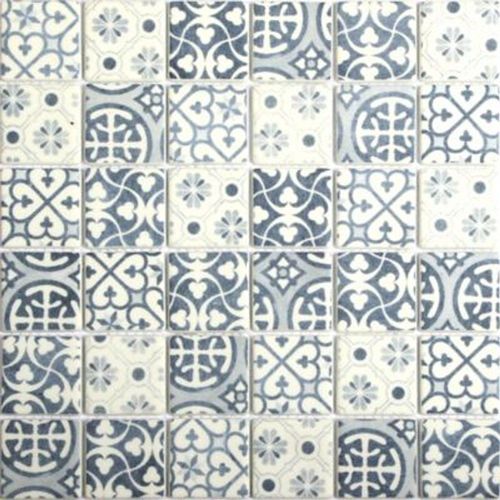 Mosaïque multicolore 30x30cm