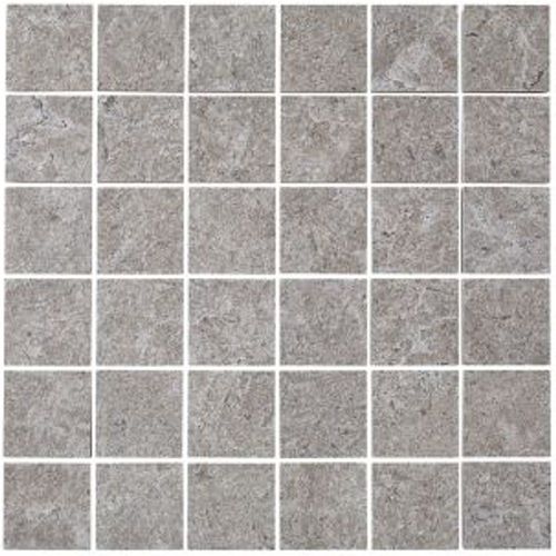Mosaïque sol et mur gris 30 x 30 cm Soft Lime Stone