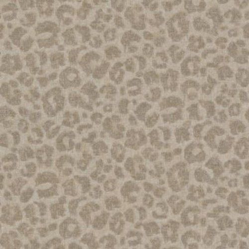 Papier peint Savana vinyle intissé léopard beige foncé