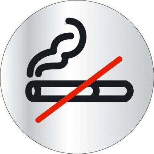 Disque de signalisation "Défense de fumer" - 8