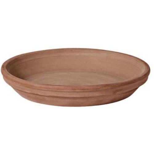 Soucoupe Pot En Terre Cuite Moka -  11 Cm