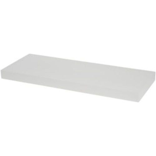 Tablette Murale Avec Fixation Invisible Form Cusko Blanc Brillant 80 Cm