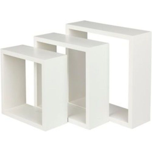Lot De 3 Cubes Blancs Rigga Form