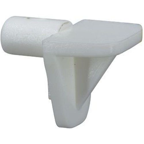 50 taquets à enfoncer plastique blanc - 5 mm