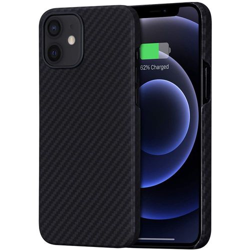 Coque Silicone Carbone Noir Pour Iphone 13 Pro Max