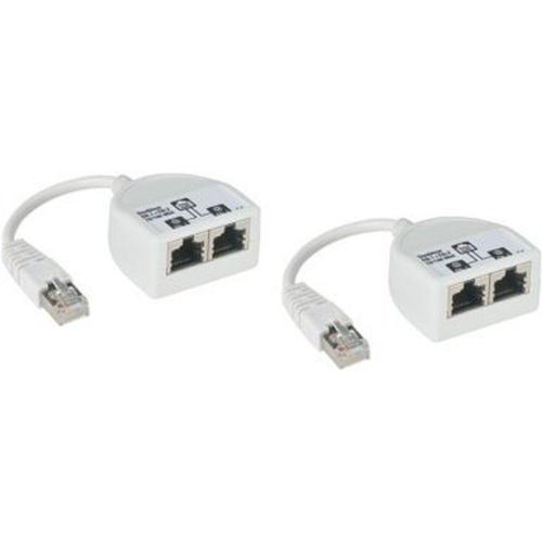 Kit coupleur RJ45 - Ethernet + Ethernet