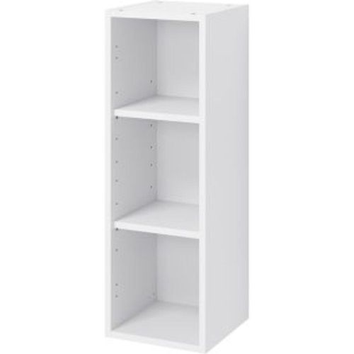 Caisson Haut De Cuisine Goodhome Caraway Blanc H. 90 Cm X L. 30 Cm