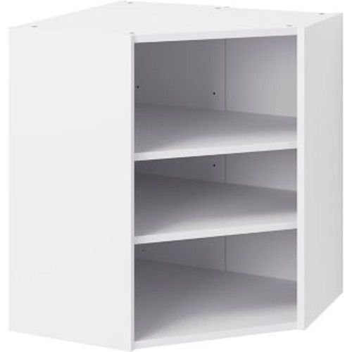 Caisson Haut D'angle De Cuisine 1 Porte Goodhome Caraway Blanc H. 72 Cm X L. 63 Cm