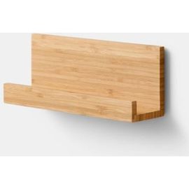 Etagère Magnétique Goodhome Pecel Bambou L. 25 X P. 10 Cm