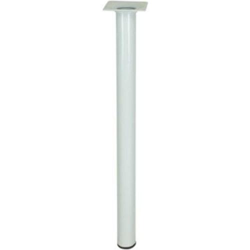 Pied De Table Diall - 30 X H. 250 Mm Blanc