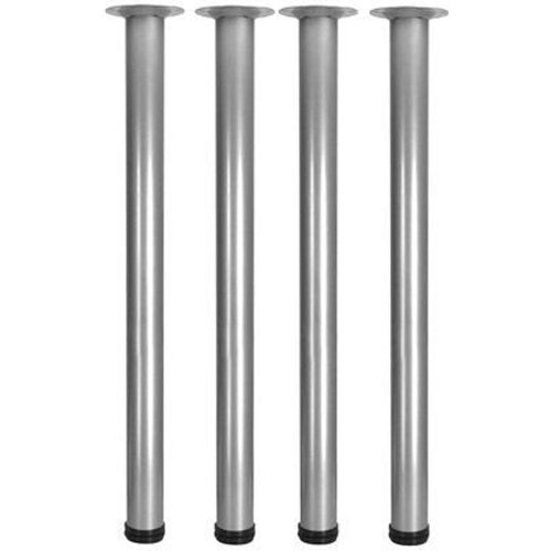 Pied De Table Diall - 50 X 710 Mm Réglable  4 Pièces