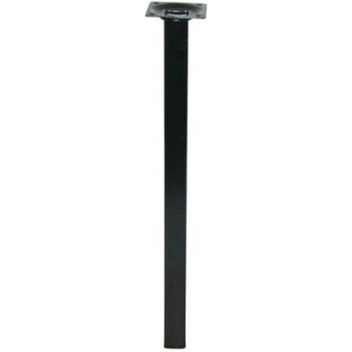 Pied De Table Diall 25 X 25 X H. 500 Mm Noir