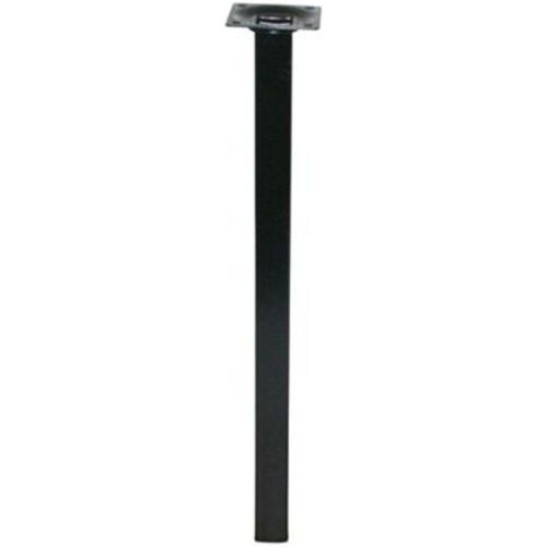 Pied De Table Diall 25 X 25 X H. 800 Mm Noir