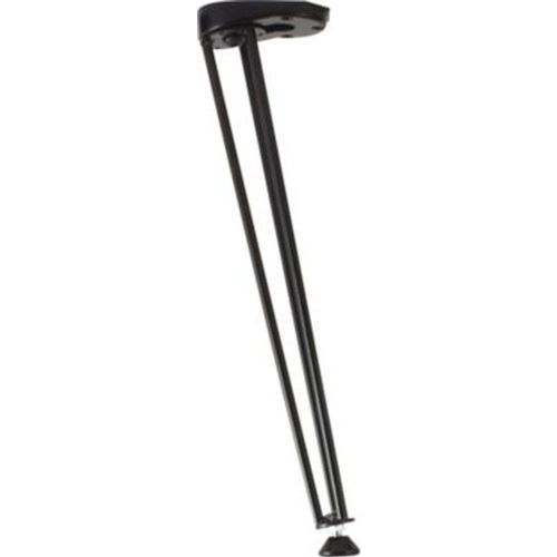 Pied De Table En Métal Noir H.40 Cm