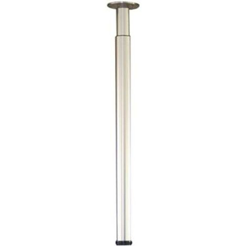 Pied De Table Réglable Brossé H.700/1100 X - 60 Cm