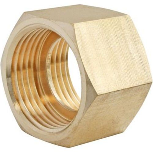 Manchon laiton avec butée interne double femelle 20/27 (3/4")  lot de 2