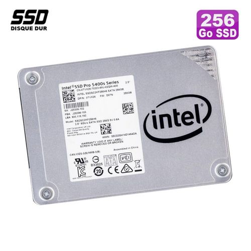 SSD 256Go 2.5" Intel Pro 5400s Series SSDSC2KF256H6 Dell 0TVX26 TVX26 D07N SATA
