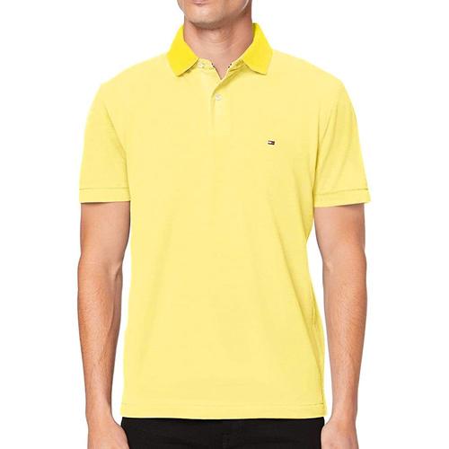 Polo Jaune Homme Tommy Hilfiger Mw0mw10779