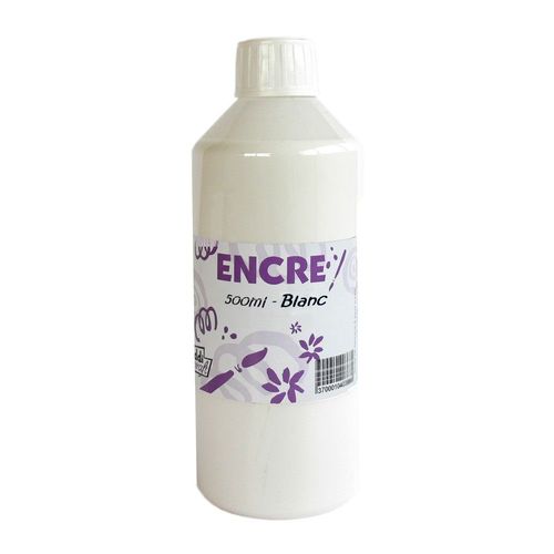 Encre À Dessiner Blanc 500ml