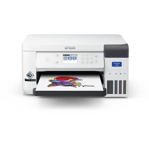 EPSON SC F100 - IMPRIMANTE A SUBLIMATION - A4 ECONOMIQUE - INTERFACE USB 2.0 - LAN - WI-FI