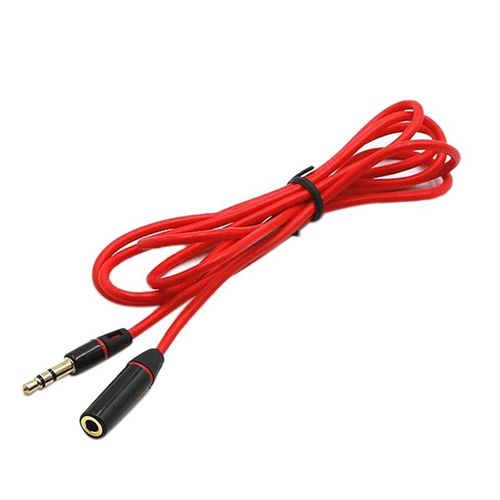 Câble D'Extension Audio Stéréo 3.5mm, 1.2m De Long, Pour Écouteurs, Ordinateur, Téléphone Portable, Mp3/4 Mâle À Femelle