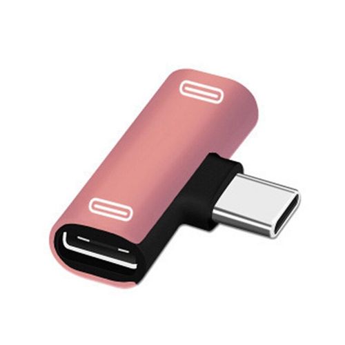 Adaptateur Micro Usb Type C, en forme de T, prise pour écouteurs, 3.5Mm
