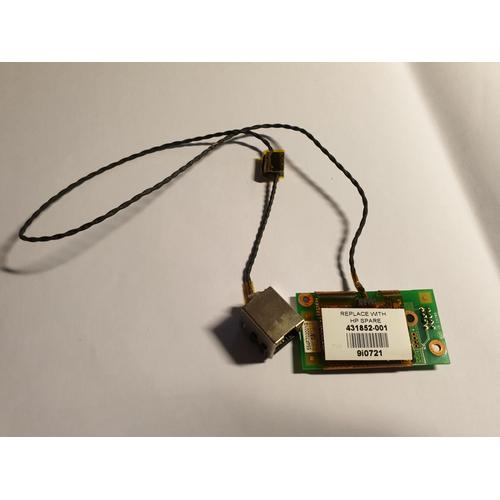 Carte modem + connecteur RJ11 pour HP DV2000
