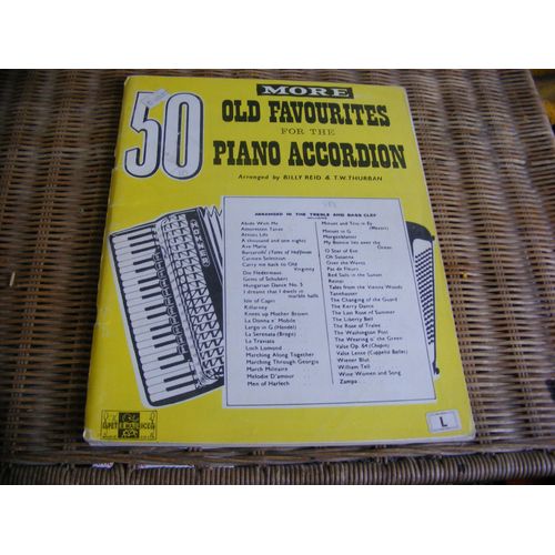 More Old Favourites For The Piano Accordion