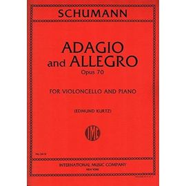Adagio And Allegro Opus 70 For Violoncello And Piano