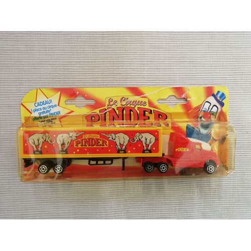 Camion Majorette Pinder    Ho   1/87     (Made In France) (1998)-Majorette