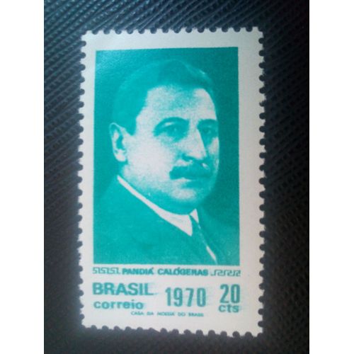 Timbre Bresil Yt 939 Pandia Calógeras (1870-1934) 1970 (050206)