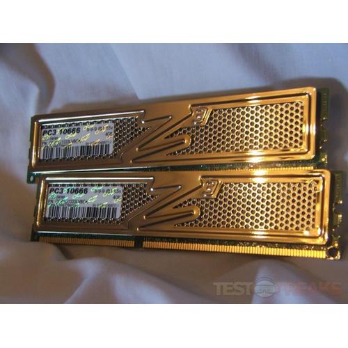 OCZ Gold - DDR3 - kit - 8 Go: 2 x 4 Go - DIMM 240 broches - 1333 MHz / PC3-10666 - CL9 - 1.65 V - mémoire sans tampon - non ECC