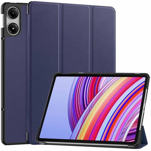 Imoshion Coque Tablette Trifold Xiaomi Redmi Pad Pro / Poco Pad Bleu Foncé