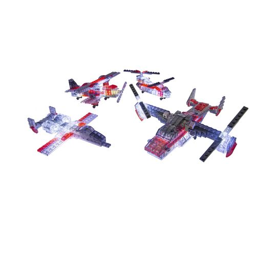 Multimodel Lp - Multimodel - Véhicule Aérien - 5 En 1 - 172 Pcs