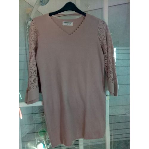 Tunique Couleur Bois De Rose Taille Unique