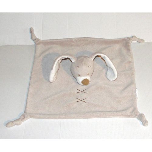 Doudou Lapin Gris Croix Jogystar Kiabi - Peluche Lapin Gris 28 Cm