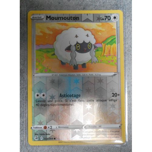 Moumouton Reverse 222/264 + Eb8 - Poing De Fusion - Vf