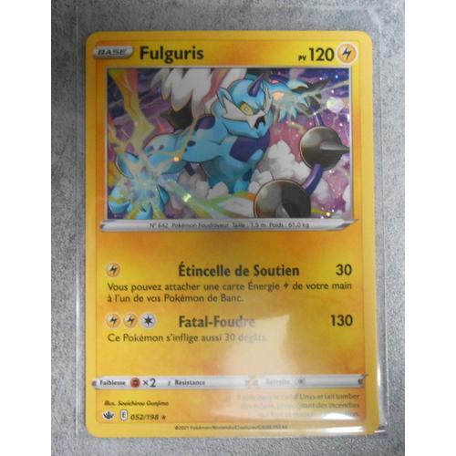 Fulguris Holo Promo 052/198 - Eb6 - Regne De Glace - Vf