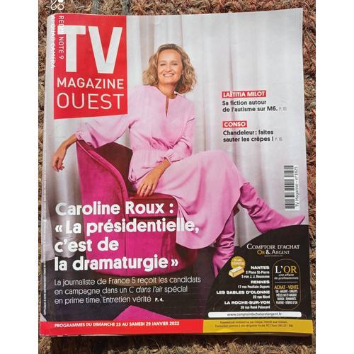 Tv Magazine 1825 : Interview De Caroline Roux