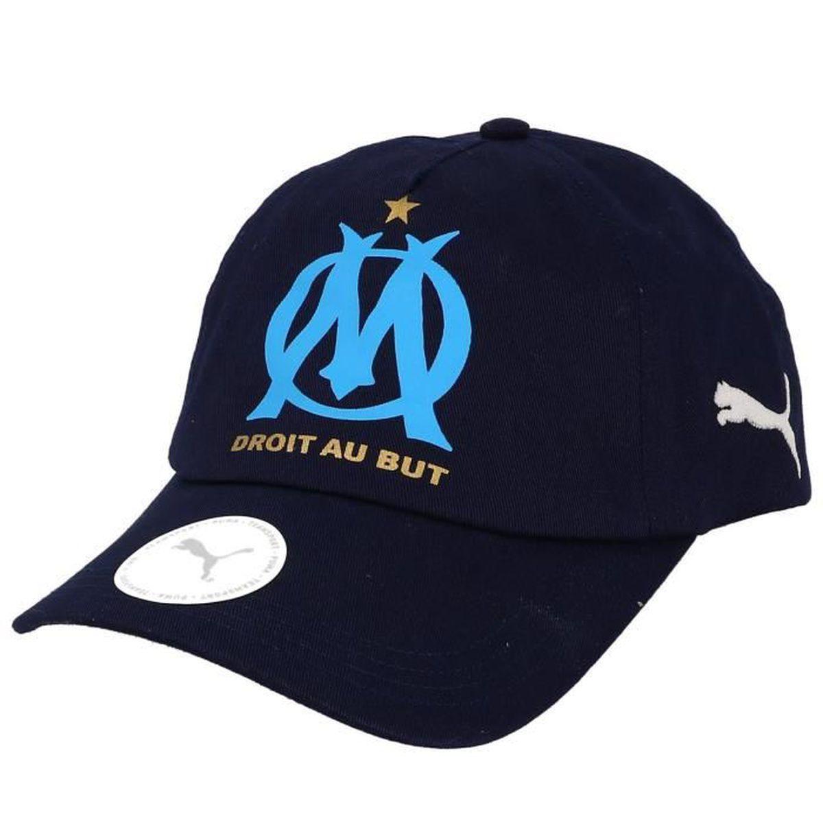 Casquette Logo Olympique de Marseille - Bleu - Unisexe