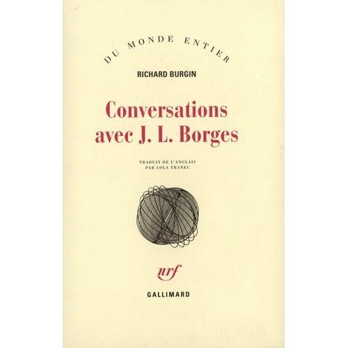 Conversations Avec Jorge Luis Borges